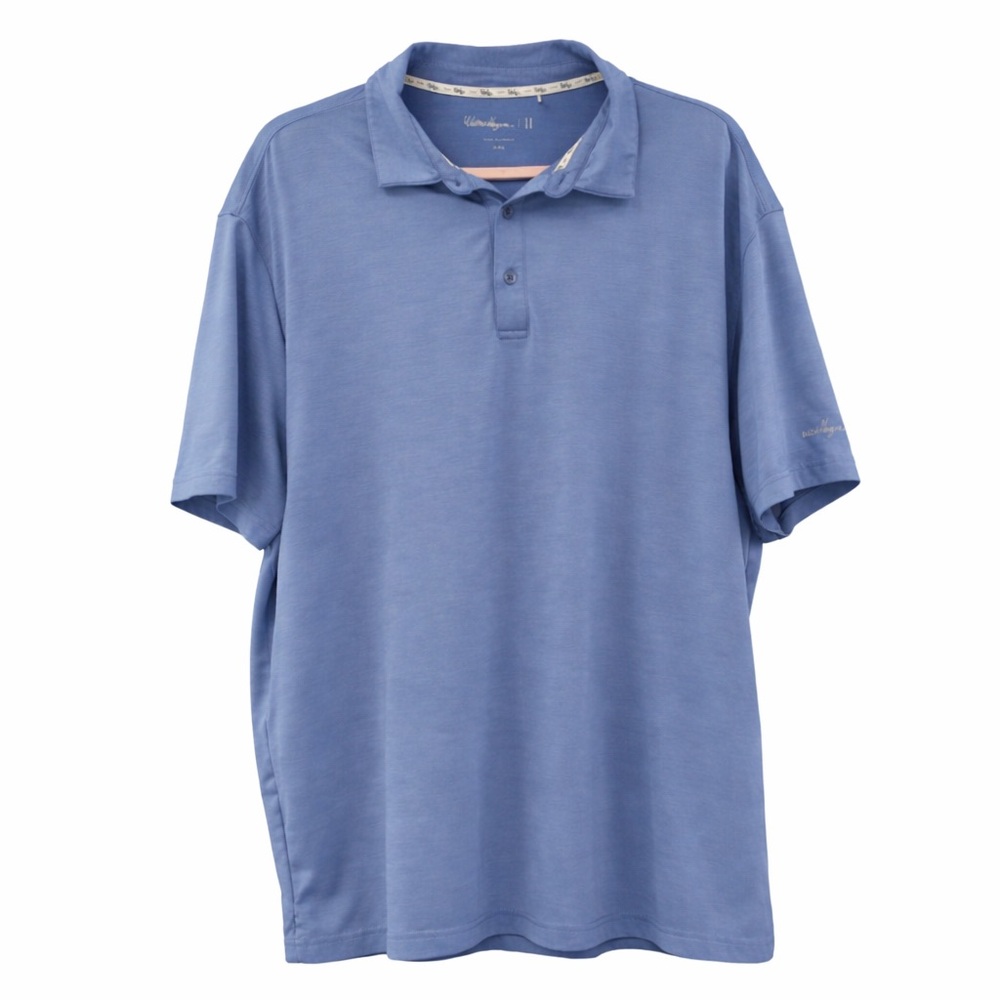 Walter Hagen Class Blue Striped Men’s Golf Polo
